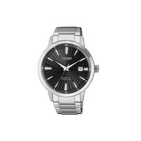 CITIZEN 50m Water Resistant Automatic Mechanical Movement Titanium Strap Watch Men's Watches NJ2180-89H Black Dial black