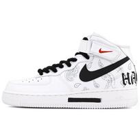 Nike Air Force 1 Mid top Skateboard Shoes Men's Black White CW2289-111(team-A) 39 white
