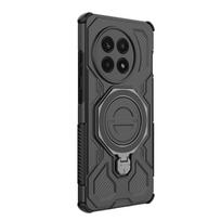 Luxury Magnetic Armor Case For OnePlus 13R Cases OnePlus 13R 5G Cover Funda Magsafe Wireless Charging Phone Cover OnePlus 13R black