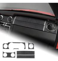Carbon Fiber Dashboard Trim for Ford Mustang 2005-2009 Interior Upgrade Black juoda