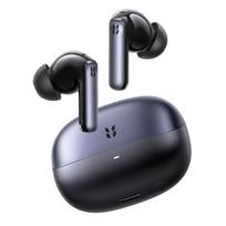 UGREEN EchoBuds Plus Bevielės ausinės su ANC triukšmo slopinimu ir Bluetooth (-55 dB slopinimas), LDAC, Hi-Res Audio, 6.0 juoda