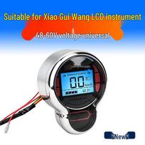 Universalus LCD greičio ir įtampos matuoklis mažajam Turtle King – 48V/60V red