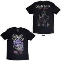 Vaiduoklio T-shirt: Skeletour Admat '25 Koncertų datos (Juoda) (Atgal Spausdinti) OFICIALUS NAUJAS L gray