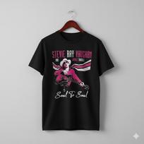 Vintage Blues Guitar Legend Graphic T-Shirt Black Soul Rock Style Tee - T703 XL gray
