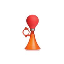 Single Piece Bike Air Horn Road Bike Children Bike Handlebar Bell Ring Bike Bell Loud Bike Bells Bike Add-ons High Quality Practical Daily Use raudona