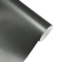 Automobilio lipdukas Matinis pelenų pilkas vynilinis plėvelės wrapas PET be burbuliukų wrapas Automobilio aksesuarai Automatiniai lipnūs lipdukai 10x152cm gray