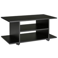 Moderni TV spintelė Stovas Sandėliavimo lentynos Stalas Mobilus Miegamojo baldai Knygų lentyna Knygų spinta Juoda 80 x 40 x 40 cm
