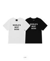 Eolleongttungttangsangjeom [The Office] Worlds Best Boss Tee White/Black White/M white