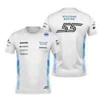 2026 F1 Williams komandos marškinėliai Carlos Sainz Formula 1 Alex Alben 2026 marškinėliai Vyrams Moterims Vaikams Gerbėjų marškinėliai 3D spausdinti marškinėliai XS