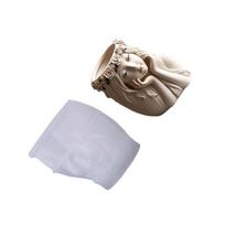 Detailed Silicone Crafting Mold Containers Moulds for Girl Shape Planter Resin Art Projects and Home Decors Accessories 1 gray