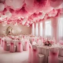 1/2/3/5/10M Wedding Tulle Backdrop Curtains,Sheer Backdrop Curtains for Birthday Party Spring Party,Photography Backdrop Decor 1.6MX2M rožinė