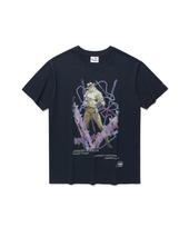 NICEGHOSTCLUB Jojos Stardust Crusaders Joseph Poster Tee_Navy(Ng2Gmut505E) Navy/S gray