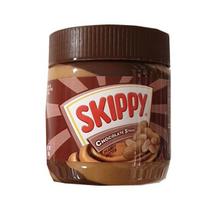 Skippy Chocolate Stripe Peanut Butter 350g black