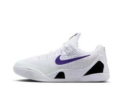 Nike Kobe 9 EM Low Protro Lakers Namų krepšinio batai FV3607-101 Balti Dydis EU 40 white