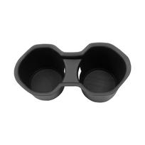 for Subaru Forester 2025 2026 Water Cup Holder Insert Car Cup Box Shock-Absorbing Tray Organizer Tidying Accessories TPE black