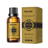 10ml Aromatherapy Oil Easy-using Compact Water-soluble Ginger Plant Aroma Essential Oil for Personal 10ML black