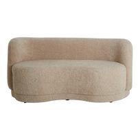 Iš boucle sofa smėlio spalvos 175 cm Amelie – Light & Living