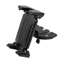 Car CD Slot Phone Car Mount Holder Stand 2 In 1 Tablet One-Handed Car Operation Mobile Phone Holder Interior Accessories F4J9 black