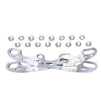 253/290 MM Skating Replacement Blades Ice Skating Hockey Blades Knife Stainless Steel Inline Figure Skate Blade for Skate Shoes white