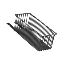 Retractable Storage Basket For Home Organization Ideal For Kitchen Cabinets And Bathroom Shelves Carbon Steel Design balta