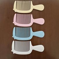 Large Curved Anti-static Backcombing Air Cushion Massage Comb gray