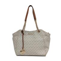 [Naudotas] Didelė pirkinių rankinė Baltas dengtas drobės monogramos rašto peties rankinė - Geros būklės #2DOKHK ONE SIZE gray