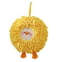 Cute Hand Towel with Hanging String, Cute Chenille Kitchen Towel, Super Absorbent Quick Dry Dishcloth for Bathroom Decor