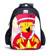 Steal A Brainrot žaidimo spausdintas mokyklos krepšys Žaidimų gerbėjams Lengvas studento kuprinė black-small red