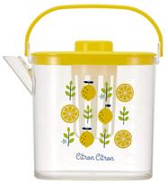Skater CM10 - Cold Water Pitcher with Tea Strainer, Lemon Scent, 1.2L beige