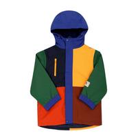 Bobo Choses Kids Jacket Color Block Ski Anorak B225ac129 B225AC129 (6A) blue