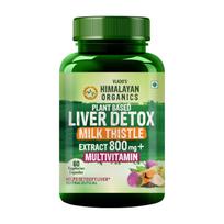 Vlado's Himalayan Organics Plant-Based Liver Detox Supplement With Milk Thistle for Healthy Liver Support and Fat Metabolism