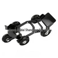 Heavy-Duty Electric Emergency Tire Repair & Towing Cart black