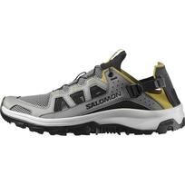 SALOMON Techamphibian 5 Fabric Waterproof And Breathable Quick Dry Grip River Trekking Shoes Men's 492277 45⅓ gray