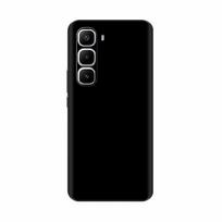 Skystas silikonas Minkštas dėklas Telefonui Infinix Hot 60 Pro Plus Dėklas Telefonui Infinix Hot 60 Pro Juodo Katino Meninis Raštas Galinis Dangtelis Hot 60 Pro black