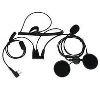 Motorcycle Helmet Headset Walkie Talkie Microphone Radio Bars Parts