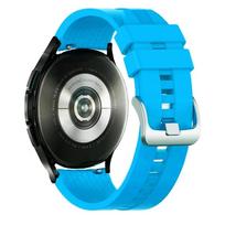 Silikoninis dirželis Garmin Venu 3 Juosta Forerunner 265 255 245 Music Vivoactive 4 Juostelės Garmin Venu Sq 2 Plus Apyrankė 20 22mm 20mm dangaus mėlyna spalva