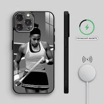 T-Tennis S-Star C-Coco Gauff    Phone Case For iPhone17,16,15,14,13,12,11 Plus,Pro Max Magnetic For Magsafe Wireless Charging iPhone14 black