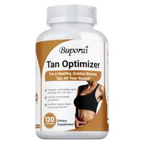 Buporai Skin-Tightening Nutritional Capsules, containing Vitamins A, C, E, Lycopene, Zinc, Selenium, and Copper, for daily skin nutrition. 120*1 white
