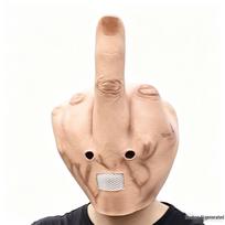 Middle Finger Halloween Mask - Escape Room Prank Prop