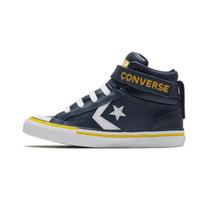 Converse Pro Blaze Starp High top Kids' Skateboarding Shoes Blue Children Aged 3 7 Years Old 666936C 35.5 black
