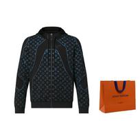 Louis Vuitton 2010-ųjų Monogram užtrauktuku gobtuvas 1A9GNB S black