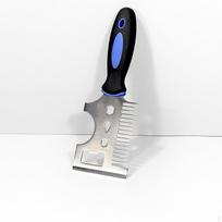 Paint Brush Comb, and Roller Cleaner Tool ,Maintain Paintbrushes & Rollers ,Non Slip