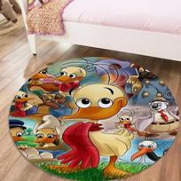 Alfred J. Kwak Round Area Rug,Carpet Rug for Living Room Bedroom Sofa Playroom Decor,Non-slip Floor Mat25 80cmx80cm