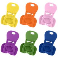 6pcs/12pcs Plastic Jar Opener Tool Ergonomic Handle Quick Cleaning Bottle Caps Remover For Camping Parties Daily Cooking
