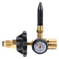 Flows Inflator Regulator for CGA580 Tanks Valves Helium Balloon Filler 0-3000PSI Balloon Helium Tanks Regulator Filler