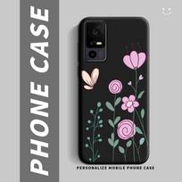For TCL 40 SE 40XL / TCL 40 T T608DL Case Shockproof Silicone Soft TPU Phone Case For TCL 40R 40XE 40X 5G Back Cover Fashion TCL 40 XL black