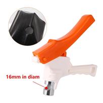 16/20/25/30/35mm Drip Tape Puncher Grip Style Convenient PE Pipe Puncher Garden Water Connectors gray