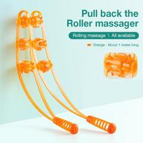 Back Shoulder Neck Muscle Massager, Meridian Massage Tool, Cellulite Foot Body Massager, Fitness Physiotherapy Massage Roller MIT