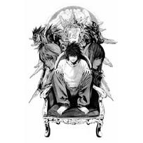 Death Note Anime Metalinis Sieninis Ženklas Plakatas 20x30cm Retro Skardinė Plokštelė Namų Dekoras gray