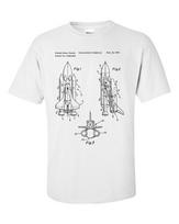 NASA Space Shuttle Patent Blueprint TShirt 2XL